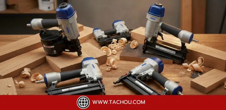 ปืนลมมีกี่ประเภทรู้จัก 5 ประเภทหลัก เลือกแบบไหนให้เหมาะกับงานไม้และงานเฟอร์นิเจอร์