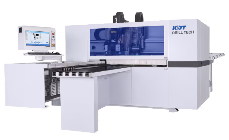 6 . เครื่องเจาะ 6 หน้า (Six-Sided Drilling Machine)